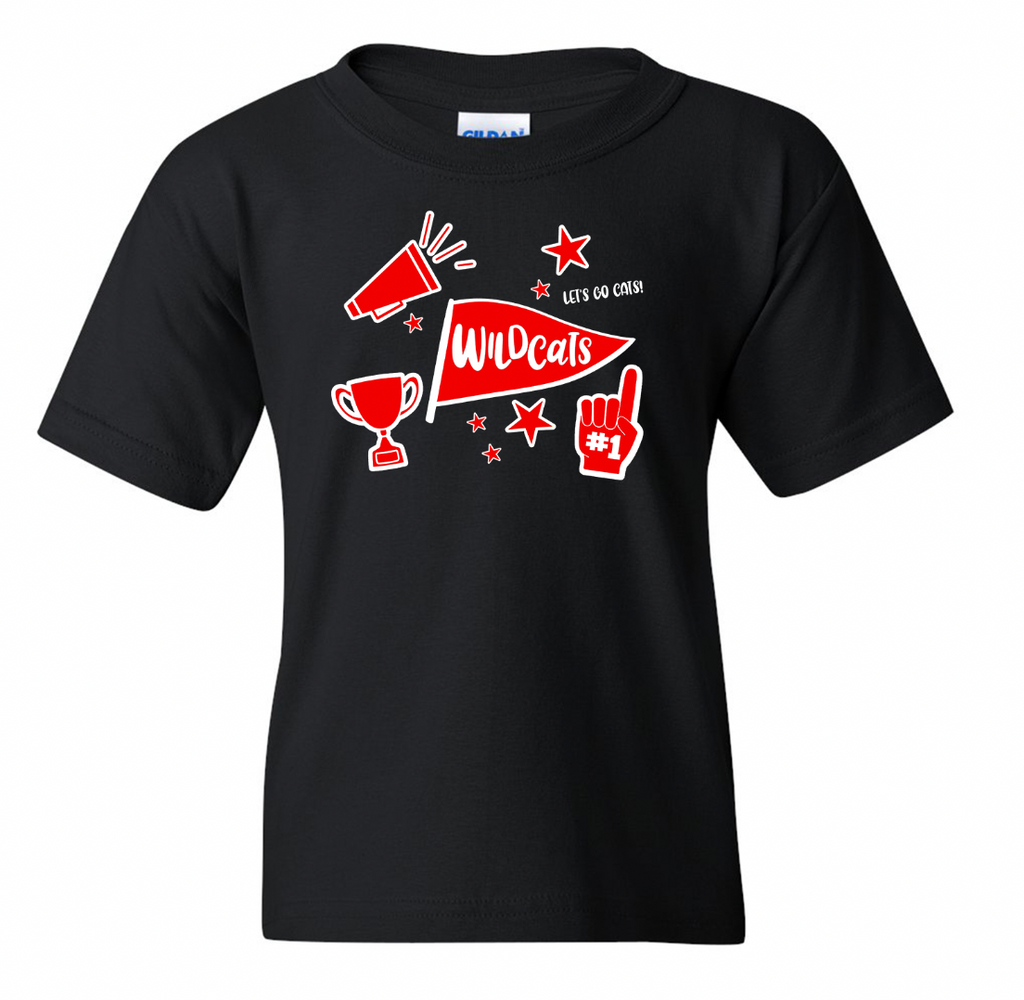 Delphos Jefferson Toddler/Youth Spirit Tee