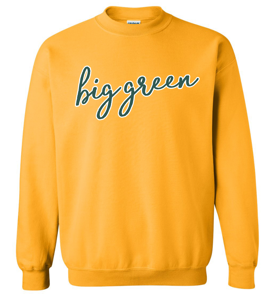 Ottoville Script Big Green T-Shirt/Crew