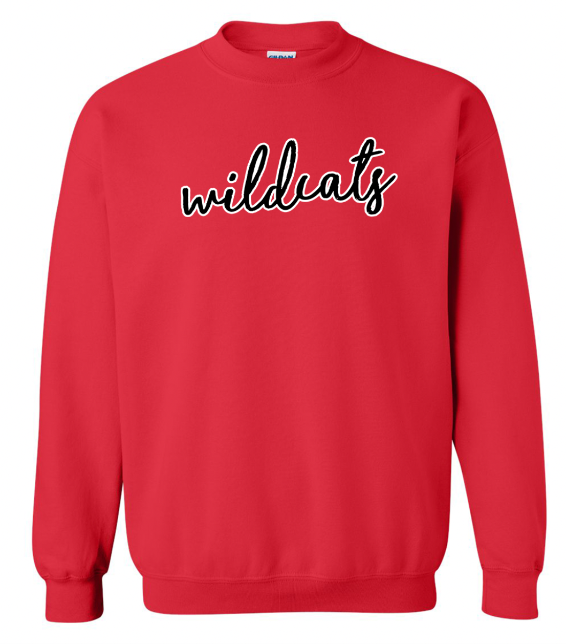 Delphos Jefferson Script Wildcats T-Shirt/Crew