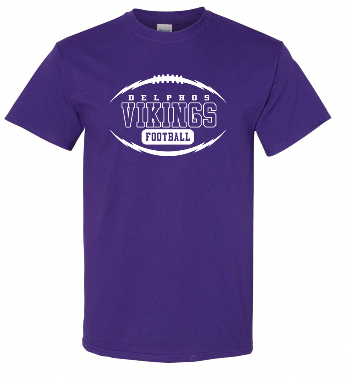 Vikings Football Tee/Crew/Hoodie