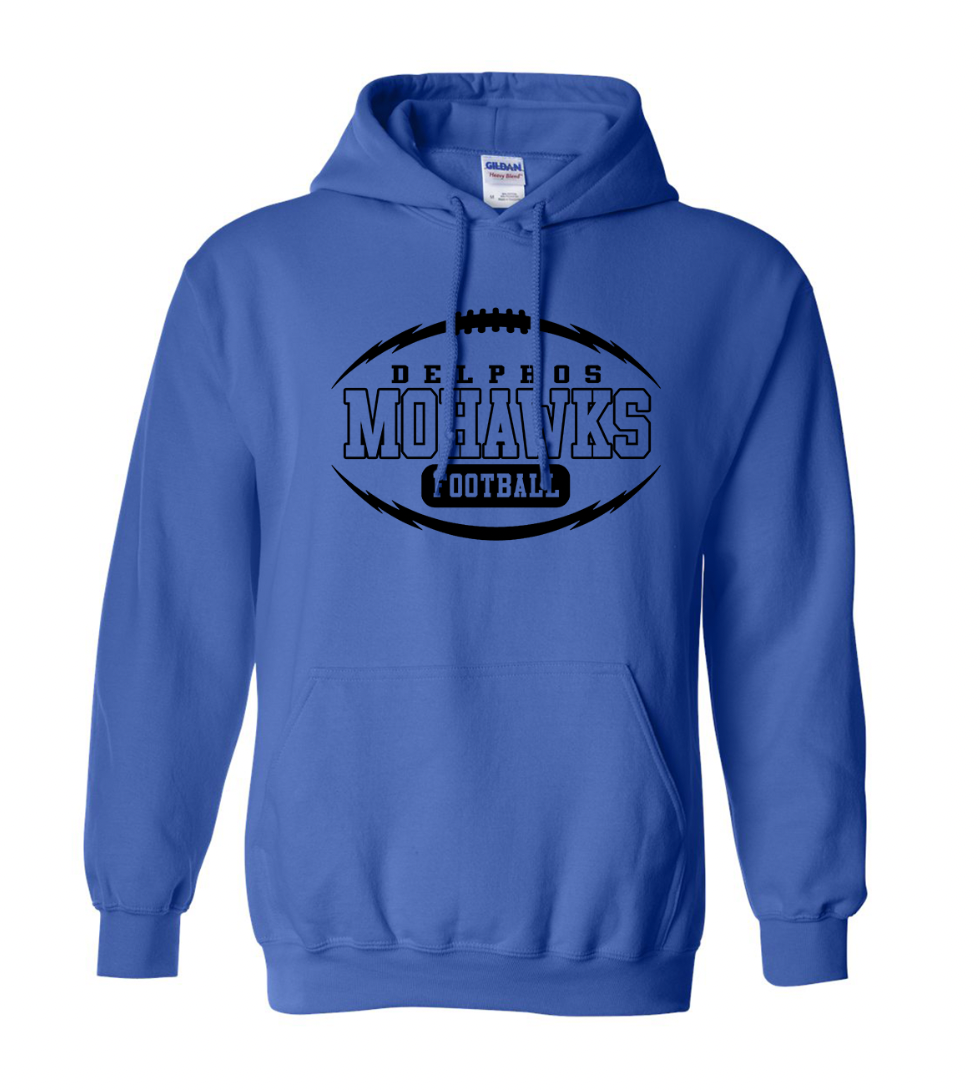 Mohawks Football Tee/Crew/Hoodie