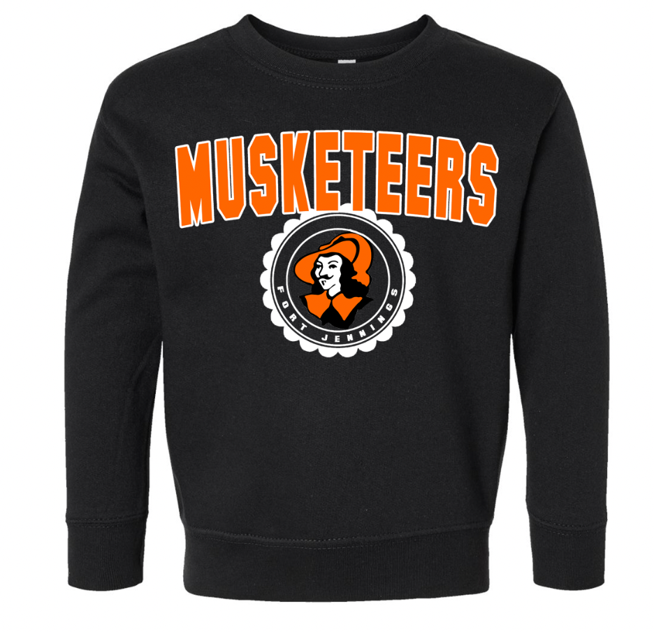 Fort Jennings Vintage Circle Toddler/Youth/Adult Crewneck
