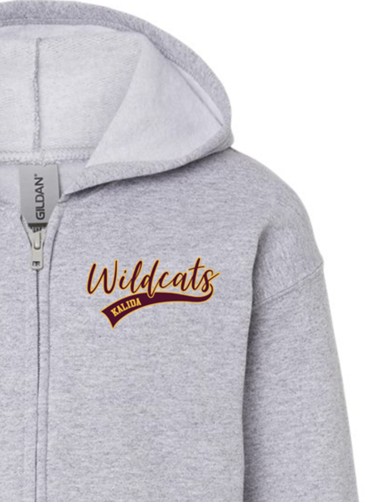 Youth Kalida Full Zip Sweatshirt