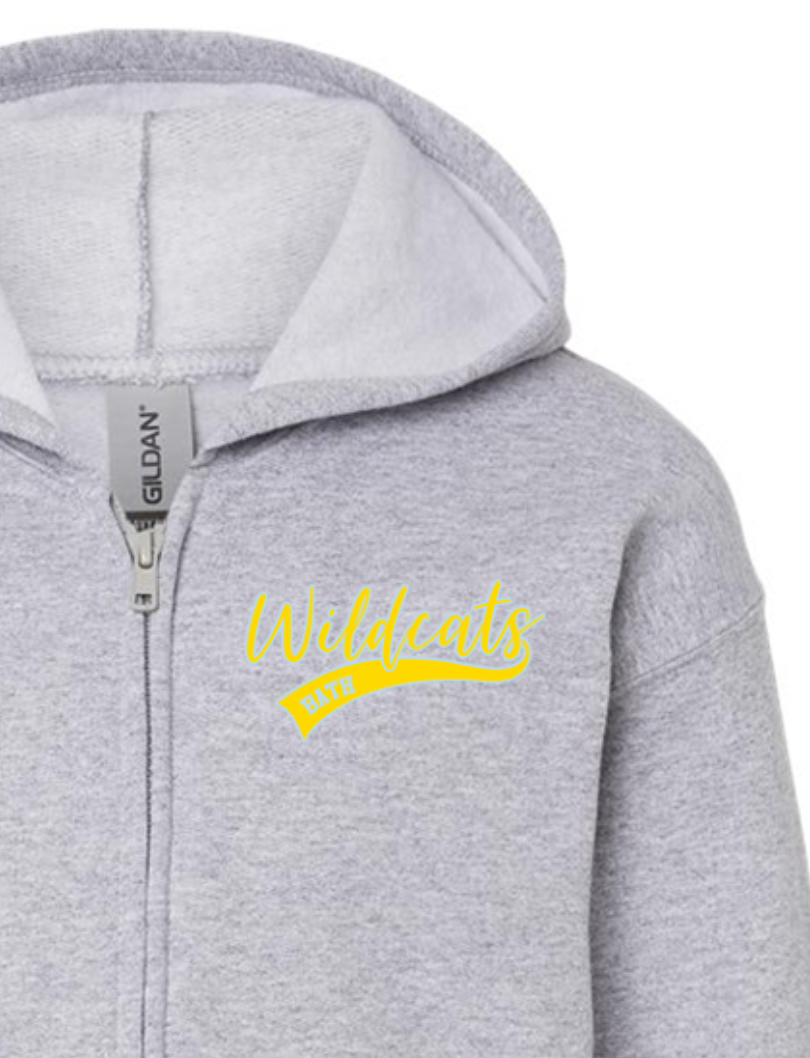 Youth Bath Full Zip Sweatshirt