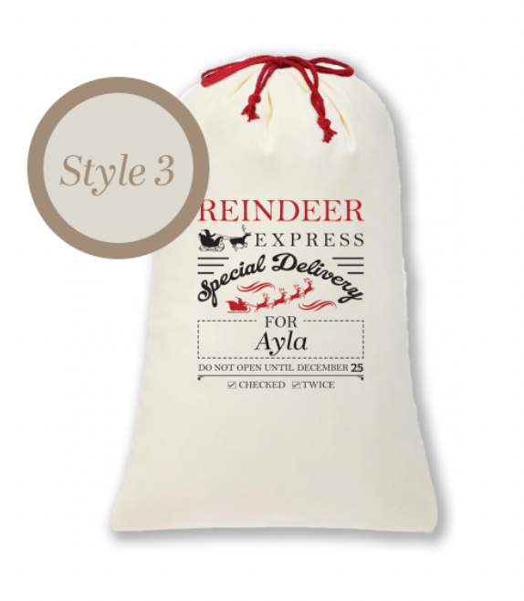 Personalized Santa Sack