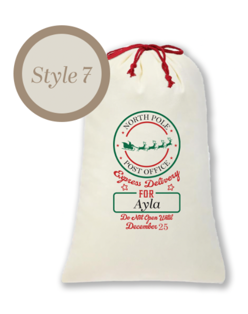 Personalized Santa Sack