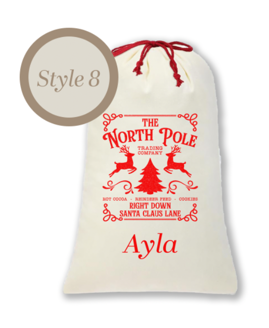 Personalized Santa Sack