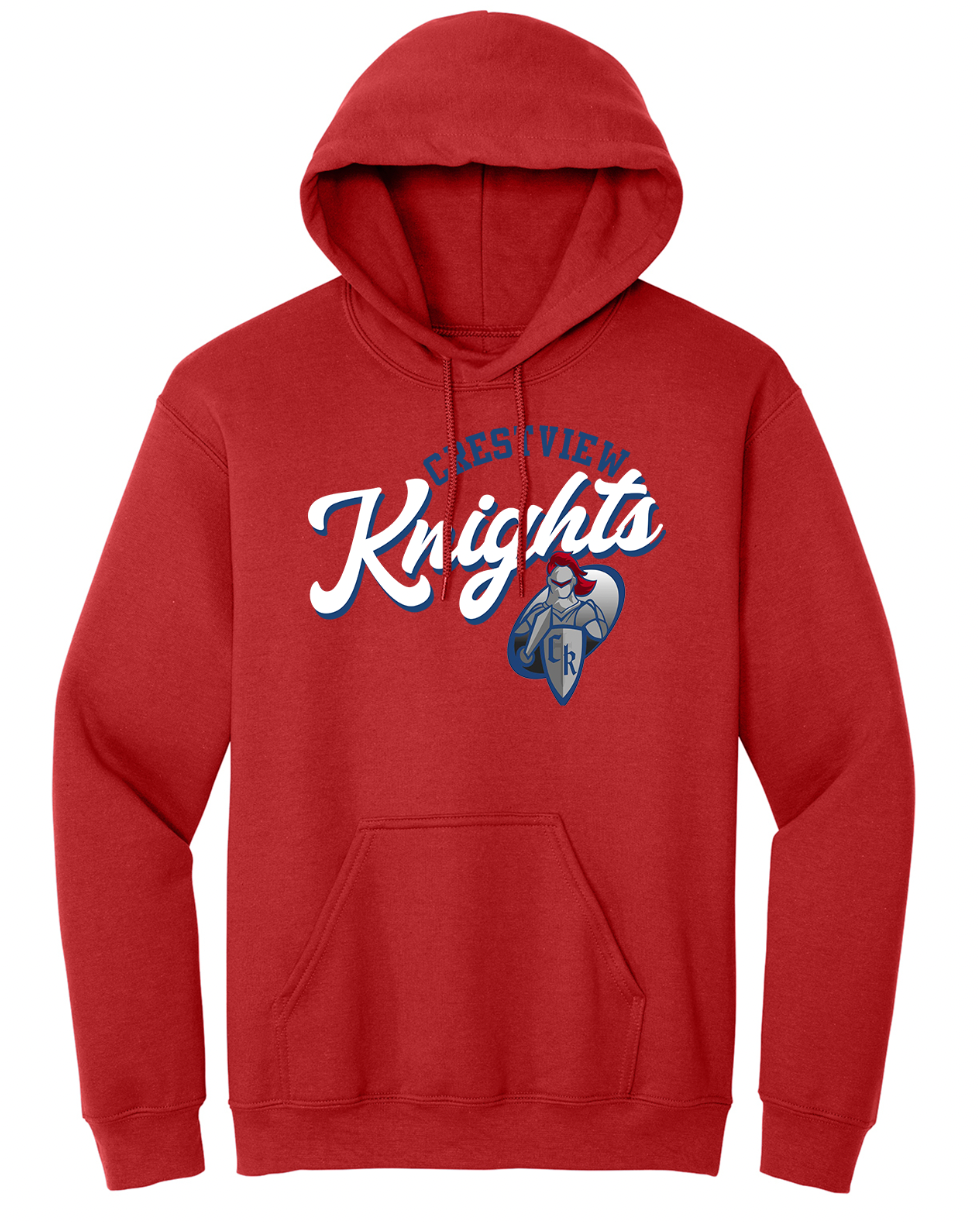Knights Script Youth/Adult Hoodie