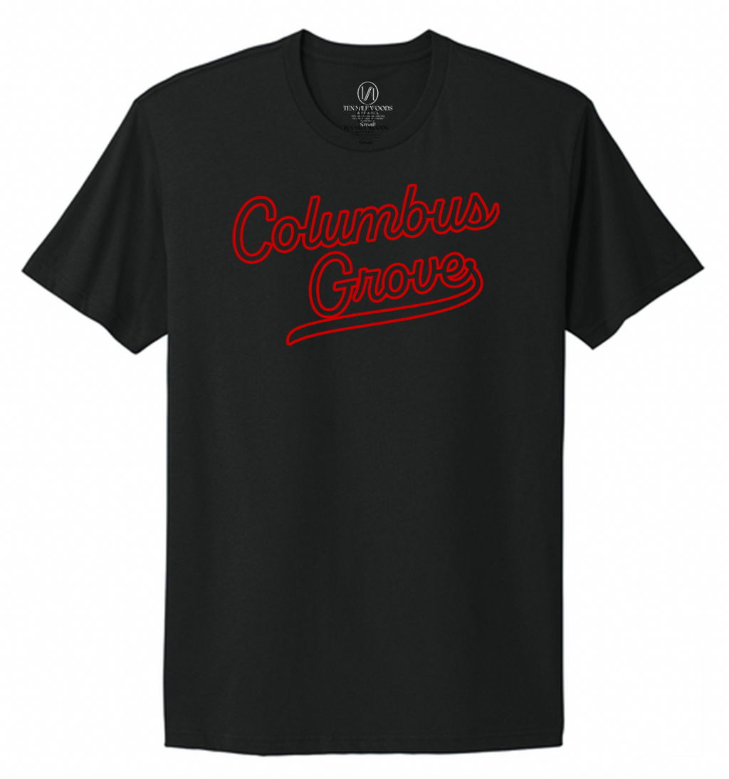 Columbus Grove Neon Lights Infant/Toddler/Youth/Adult T-Shirt