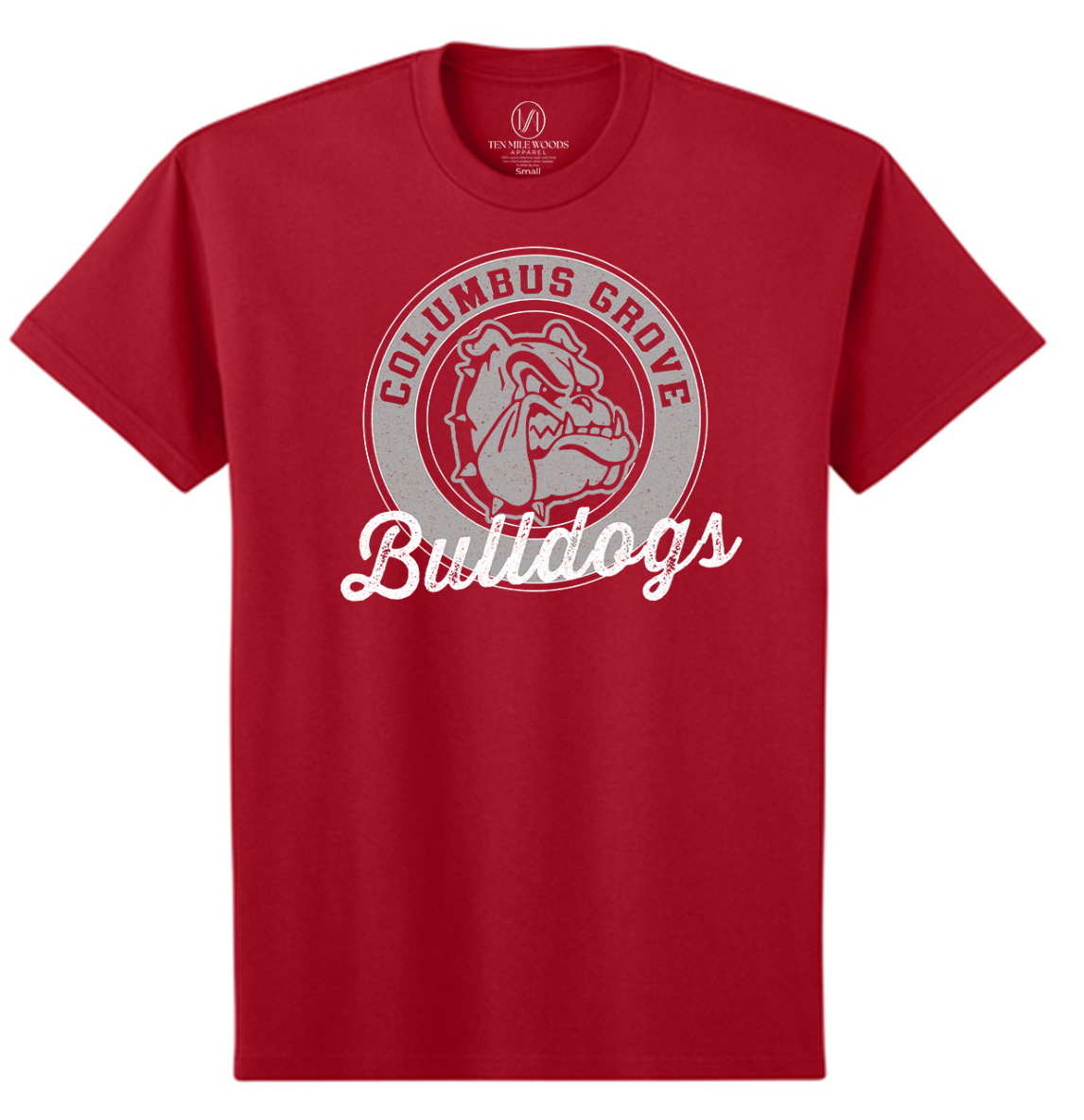 Vintage Distressed Bulldogs Youth/Adult T-Shirt