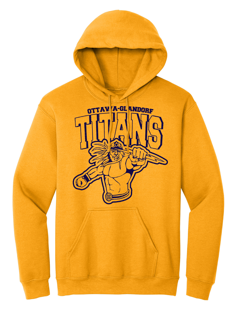 Vintage Distressed OG Titans Youth/Adult Hoodie