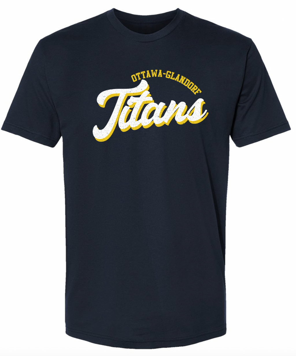 Vintage Scripted Titans Youth/Adult T-Shirt