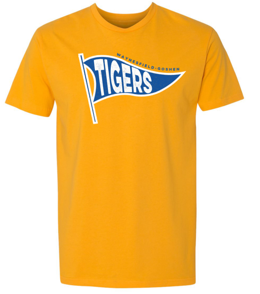 Tigers Pennant Youth/Adult T-Shirt