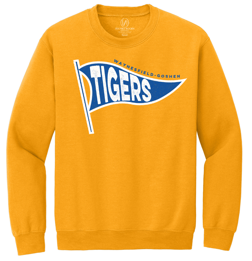 Tigers Pennant Youth/Adult Crew