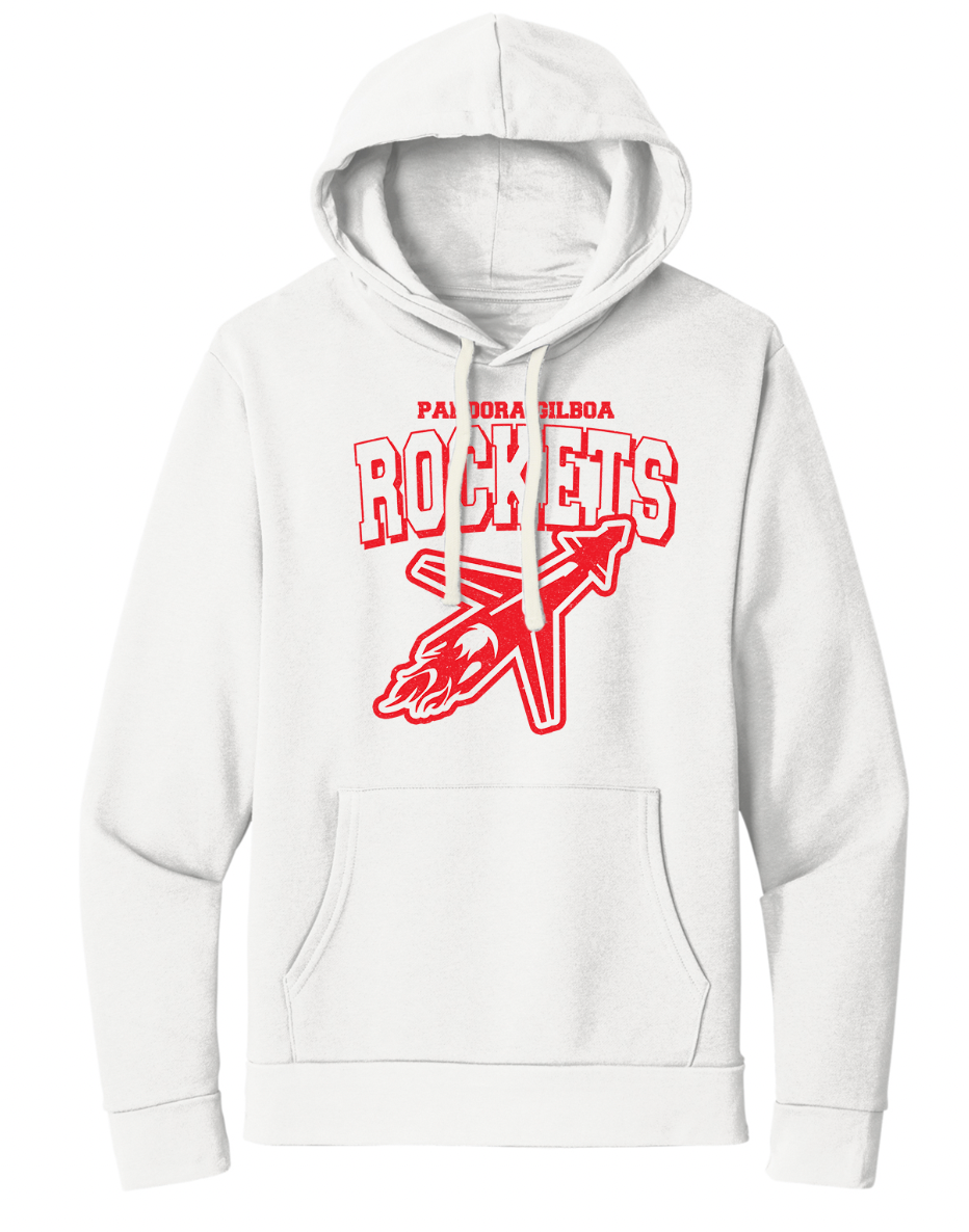 Vintage Distressed P-G Rockets Hoodie