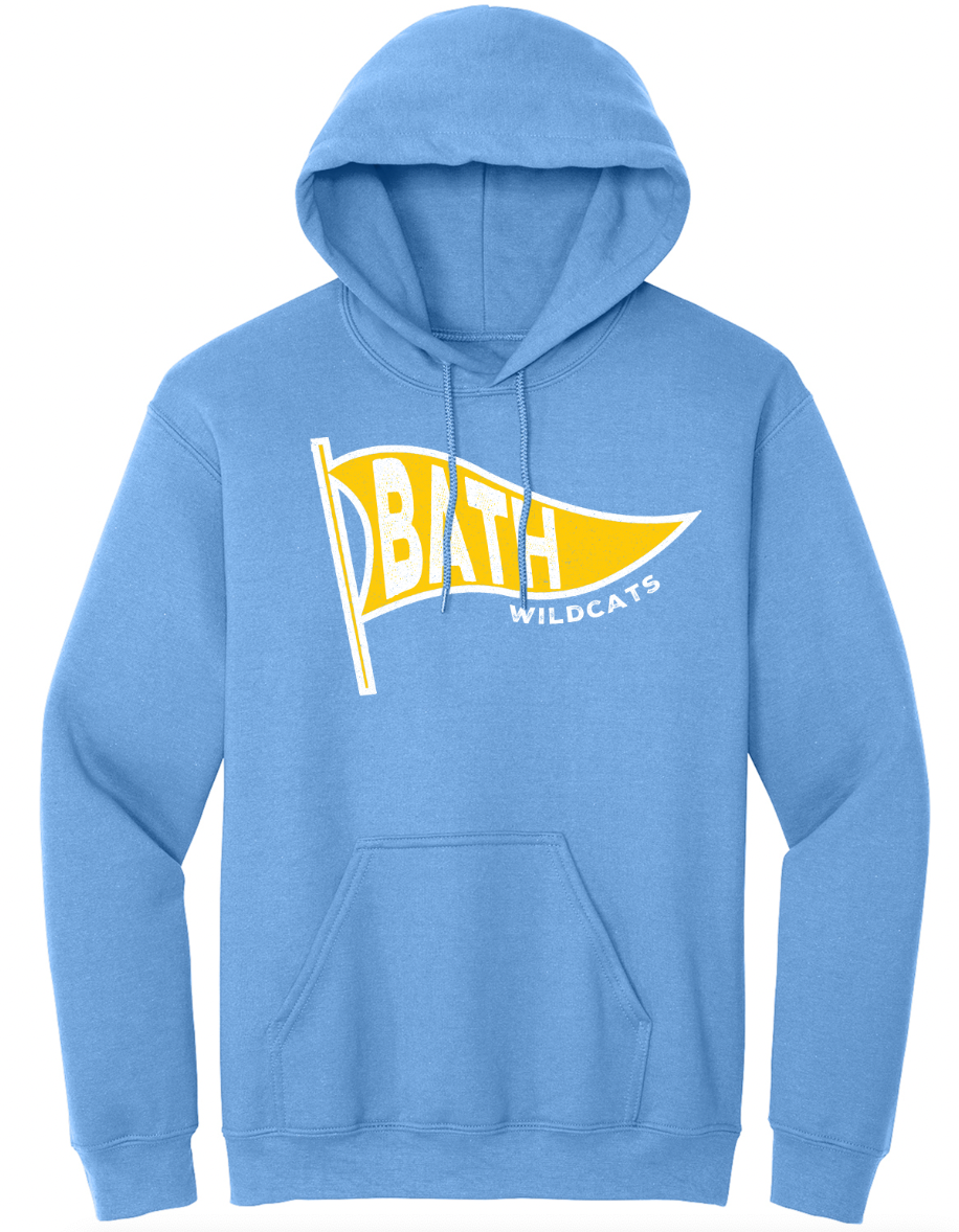Bath Pennant Youth/Adult Hoodie