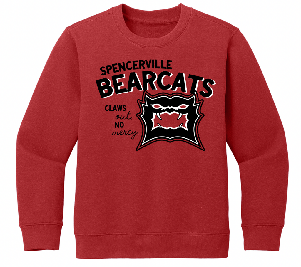 Claws out. No Mercy. Youth/Adult Crew