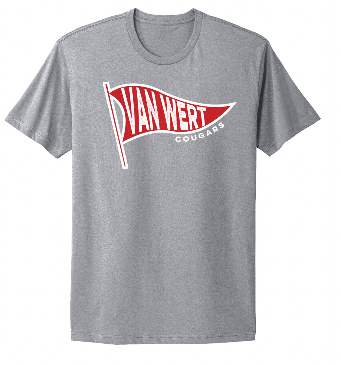 School Mascot Flag Tee 012