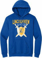 Lincolnview Shield Youth/Adult Hoodie