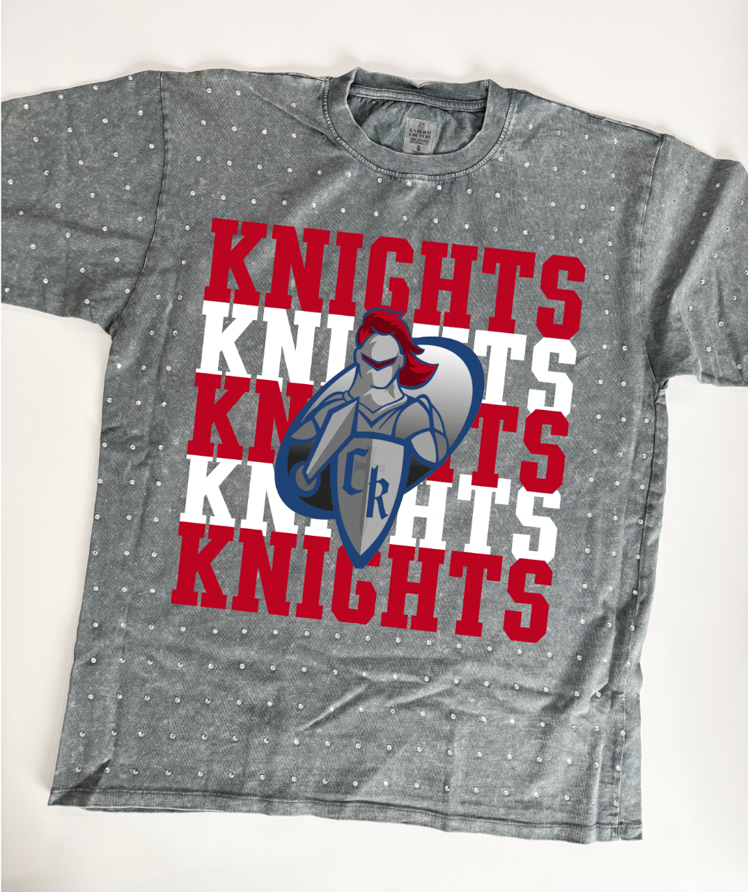 Youth Rhinestone Oversize Tee