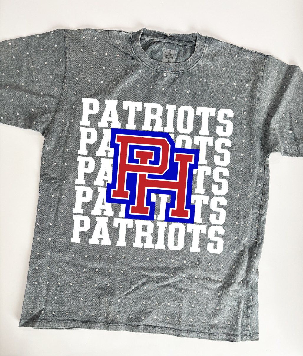 Youth Rhinestone Oversize Tee