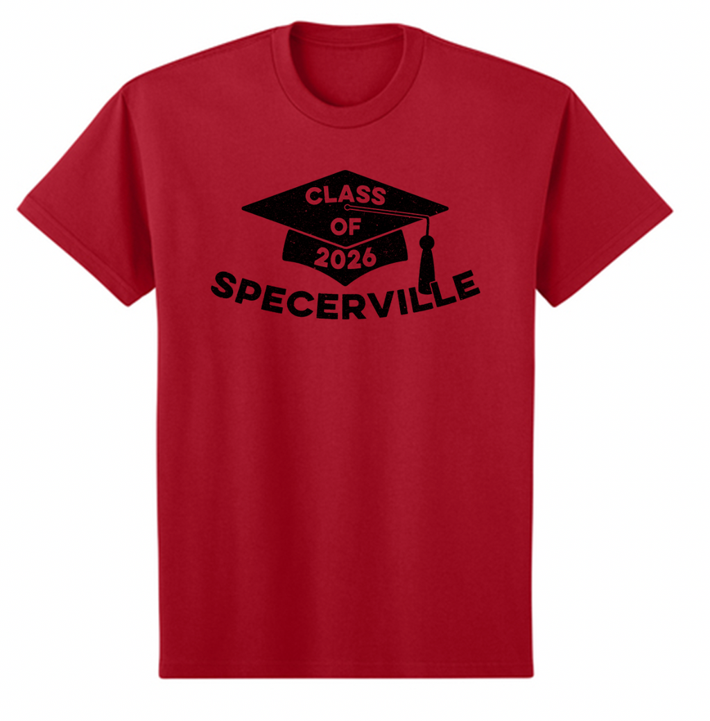 Spencerville Senior Class of 2026 Adult Tee/Crew/Hoodie