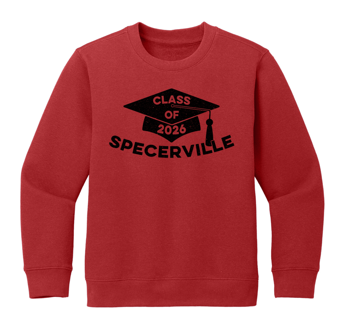 Spencerville Senior Class of 2026 Adult Tee/Crew/Hoodie