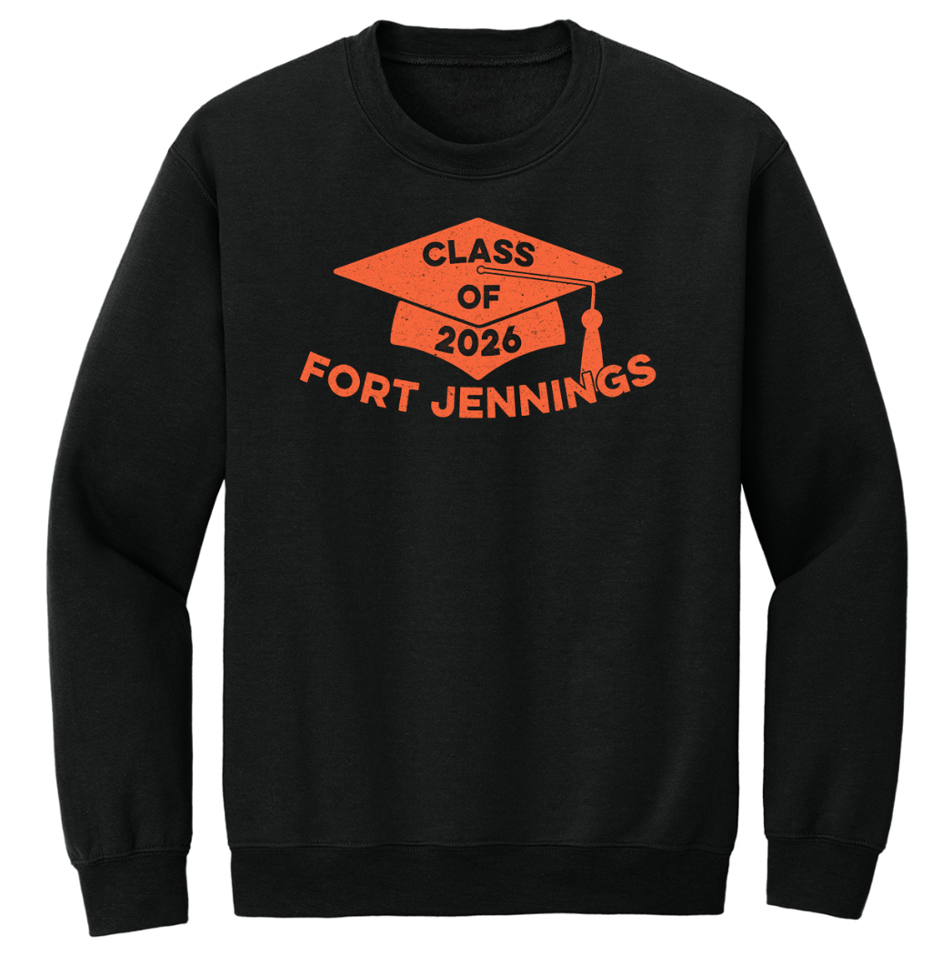 Fort Jennings Class of 2026 Adult Tee/Crew/Hoodie