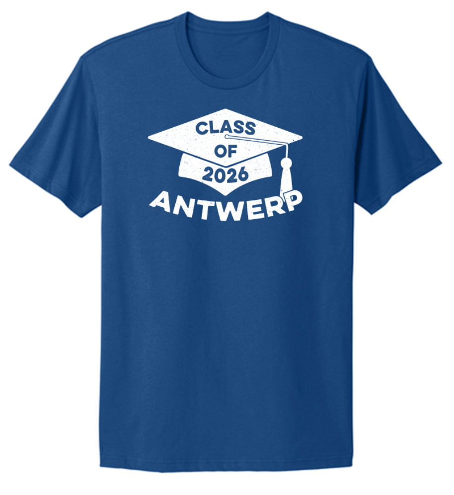 Antwerp Class of 2026 Adult Tee/Crew/Hoodie