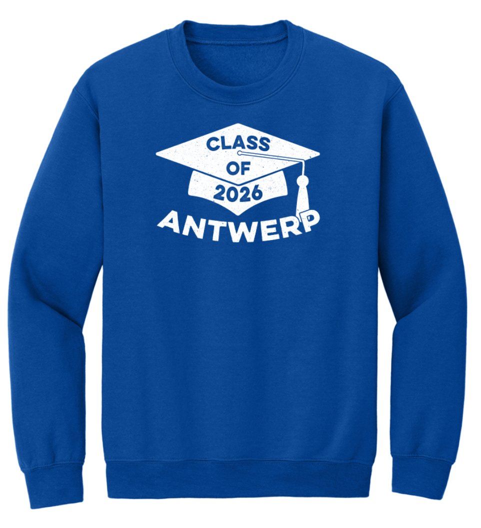Antwerp Class of 2026 Adult Tee/Crew/Hoodie