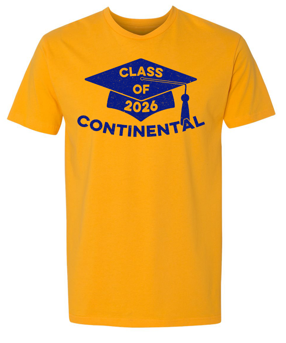 Continental Class of 2026 Adult Tee/Crew/Hoodie