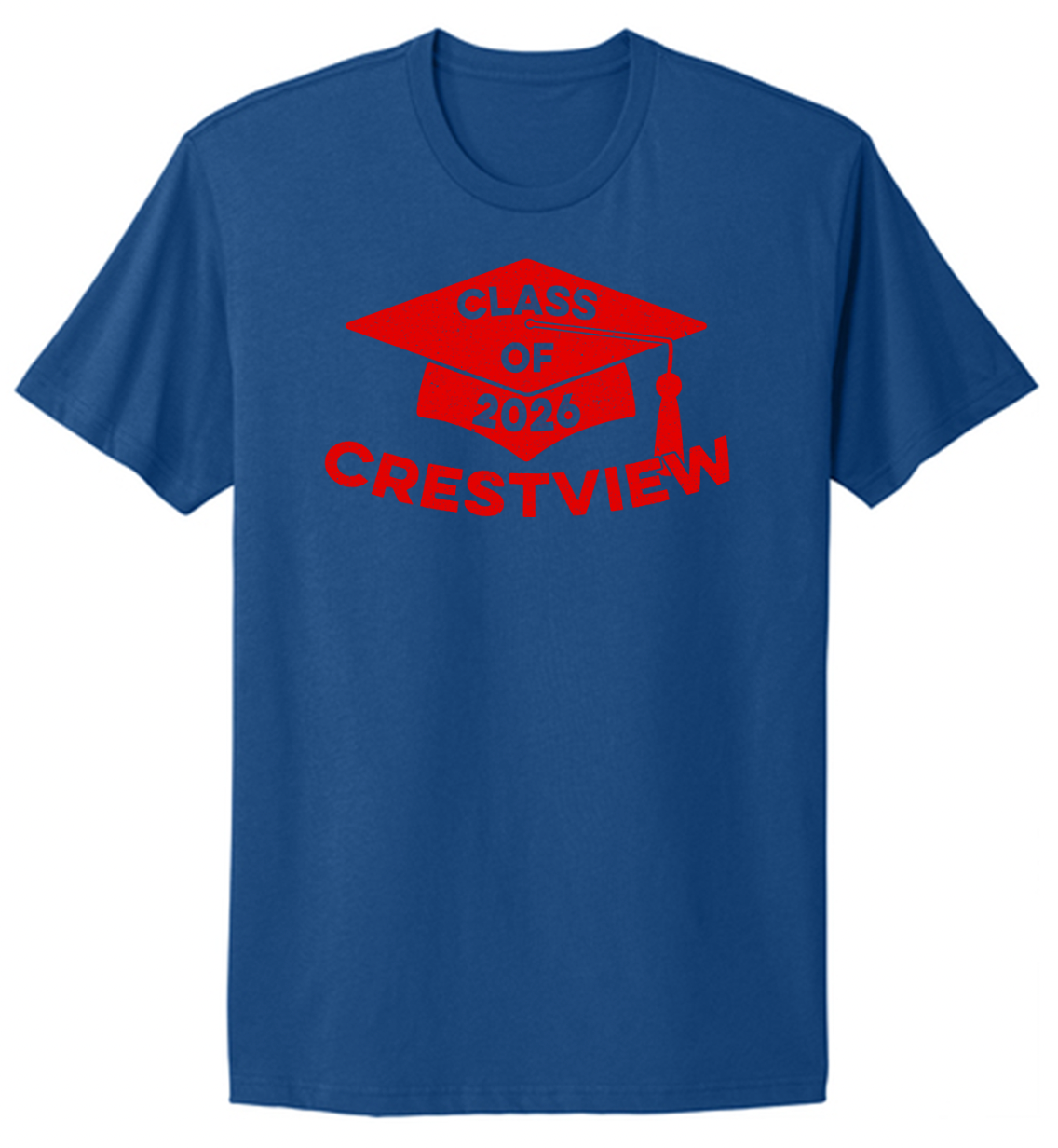 Crestview Class of 2026 Adult Tee/Crew/Hoodie