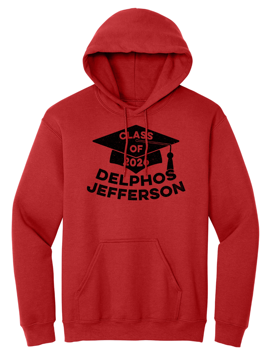 Delphos Jefferson Class of 2026 Adult Tee/Crew/Hoodie