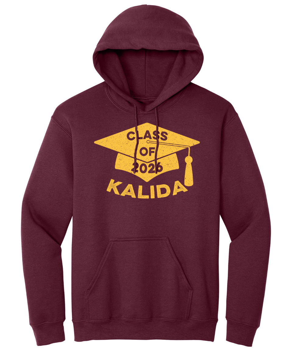 Kalida Class of 2026 Adult Tee/Crew/Hoodie