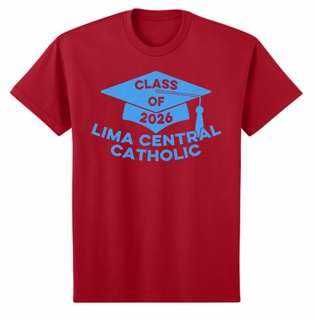 Lima Central Catholic Class of 2026 Adult Tee/Crew/Hoodie