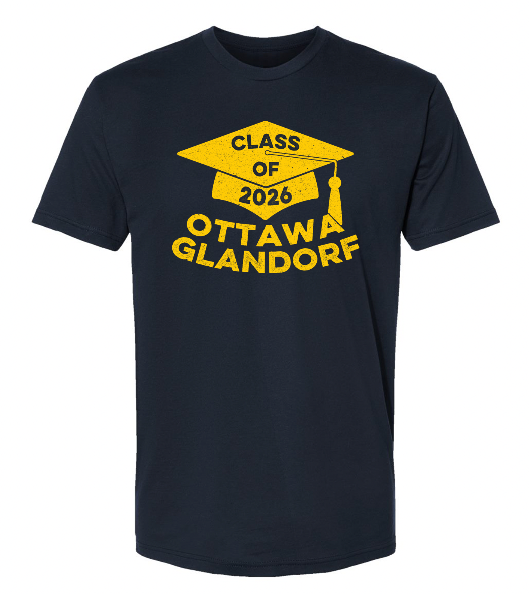 Ottawa-Glandorf Senior Class of 2026 Adult Tee/Crew/Hoodie