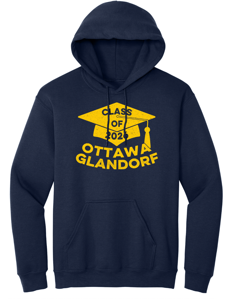 Ottawa-Glandorf Senior Class of 2026 Adult Tee/Crew/Hoodie