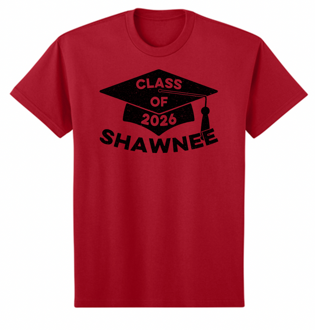 Shawnee Senior Class of 2026 Adult Tee/Crew/Hoodie