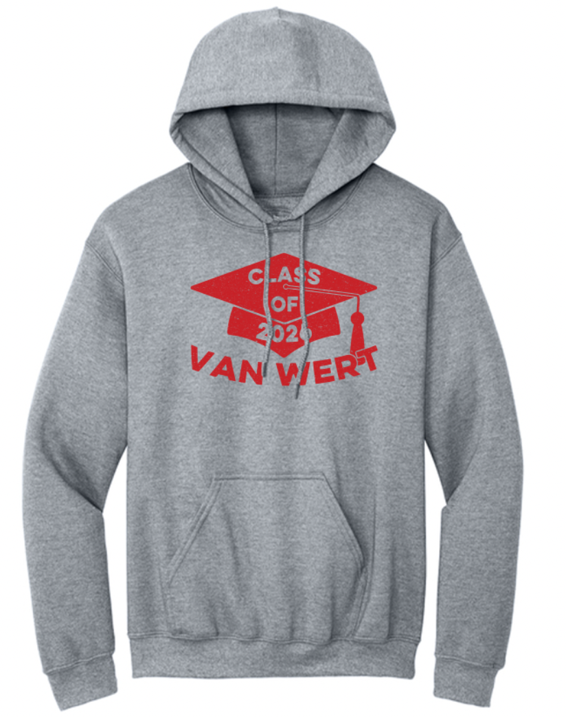 Van Wert Senior Class of 2026 Adult Tee/Crew/Hoodie