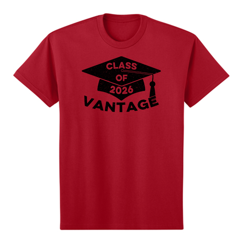 Vantage Senior Class of 2026 Adult Tee/Crew/Hoodie