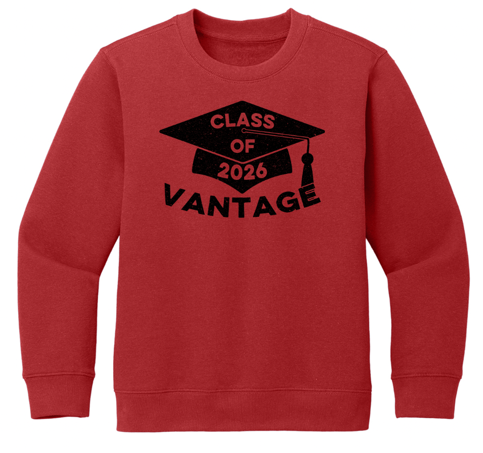 Vantage Senior Class of 2026 Adult Tee/Crew/Hoodie