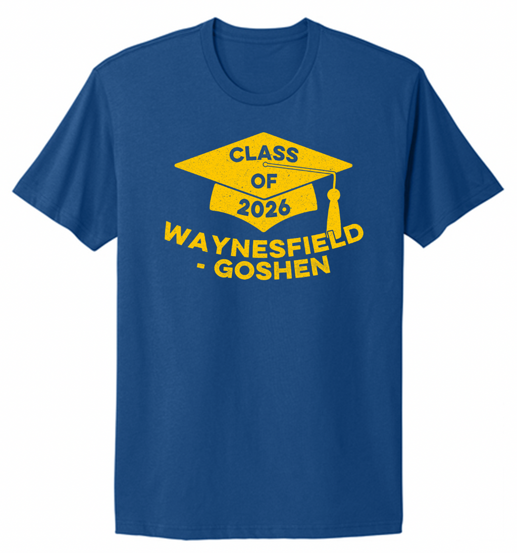 Waynesfield-Goshen Senior Class of 2026 Adult Tee/Crew/Hoodie