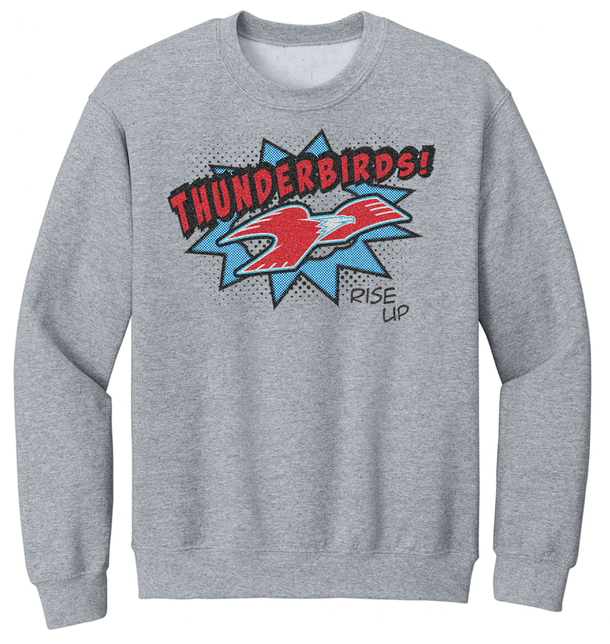 LCC T-Birds Comic Youth/Adult Crew