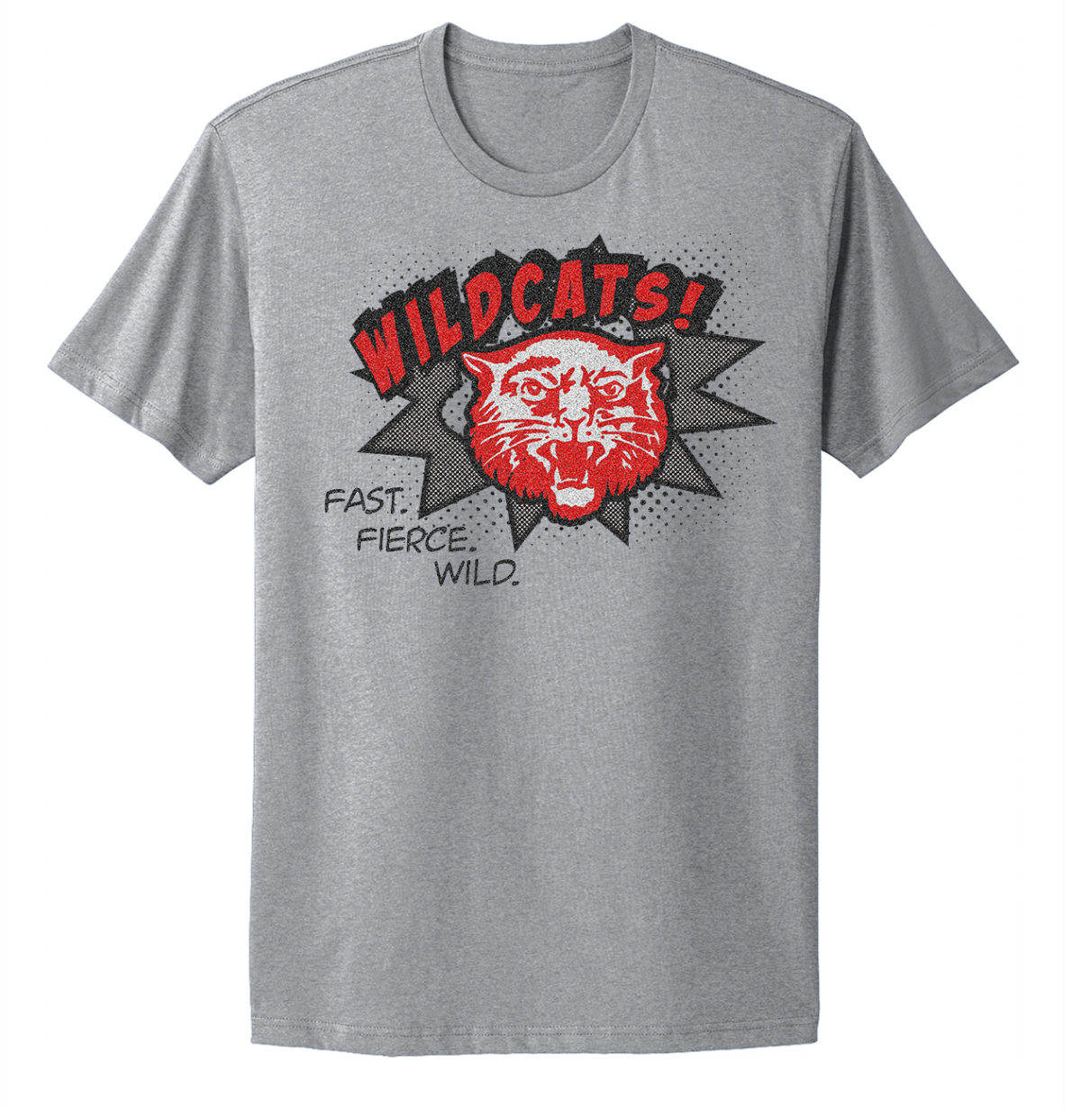 Delphos Jefferson Wildcat Comic Infant/Toddler/Youth/Adult T-Shirt