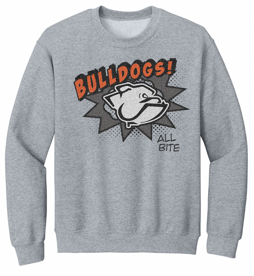 Elida Bulldog Comic Youth/Adult Crew