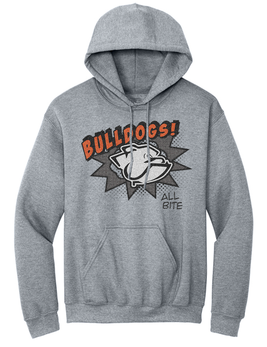Elida Bulldog Comic Youth/Adult Hoodie
