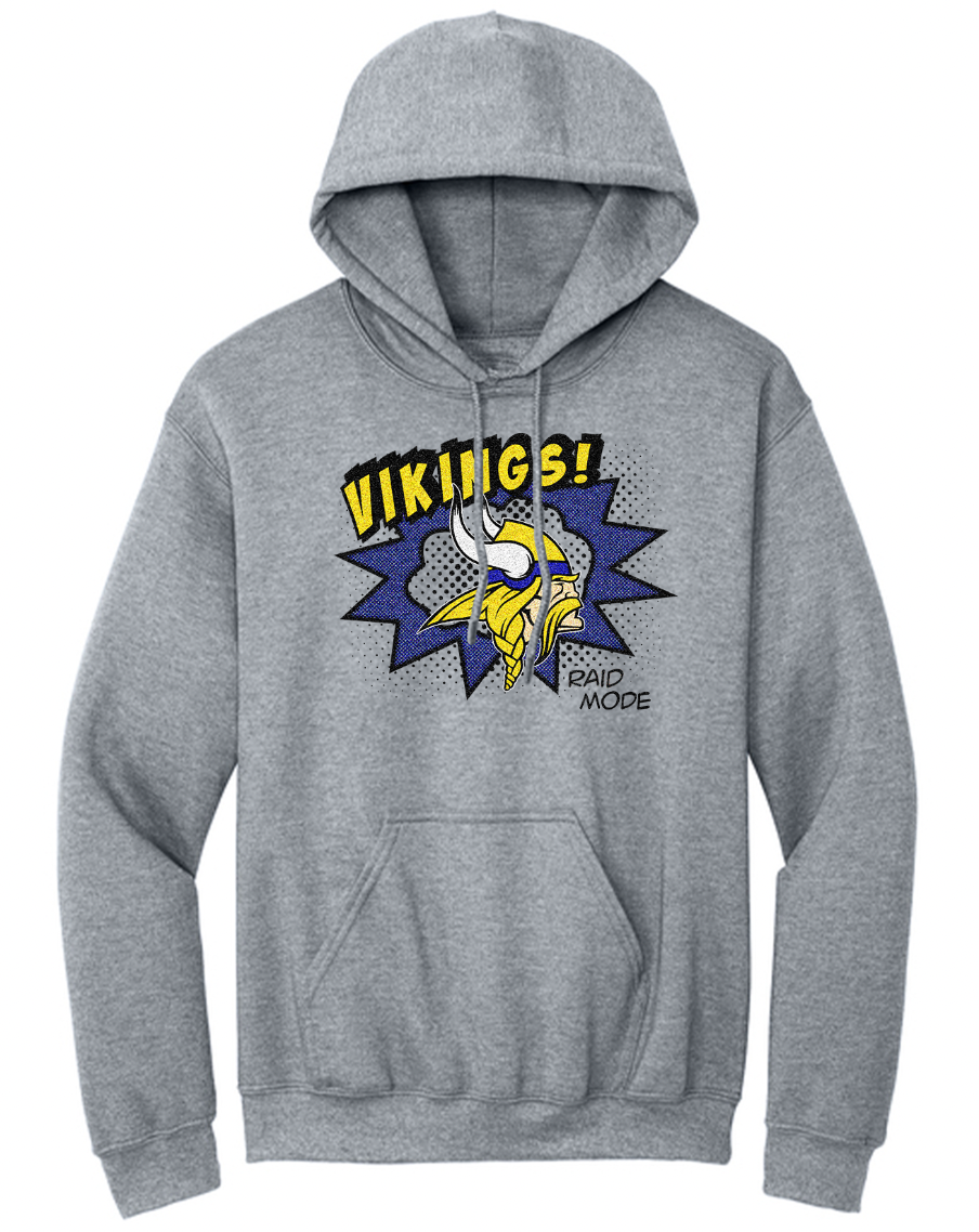 Leipsic Viking Comic Youth/Adult Hoodie