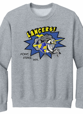 Lincolnview Lancer Comic Youth/Adult Crew