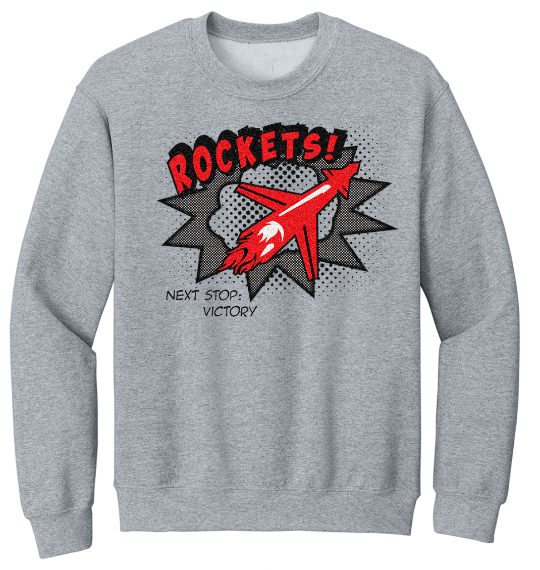 Pandora-Gilboa Rocket Comic Youth/Adult Crew