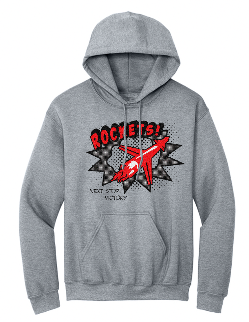 Pandora-Gilboa Rocket Comic Youth/Adult Hoodie